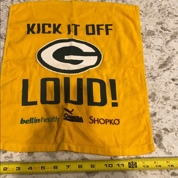 Green Bay Packers towel - Picture 4 of 4